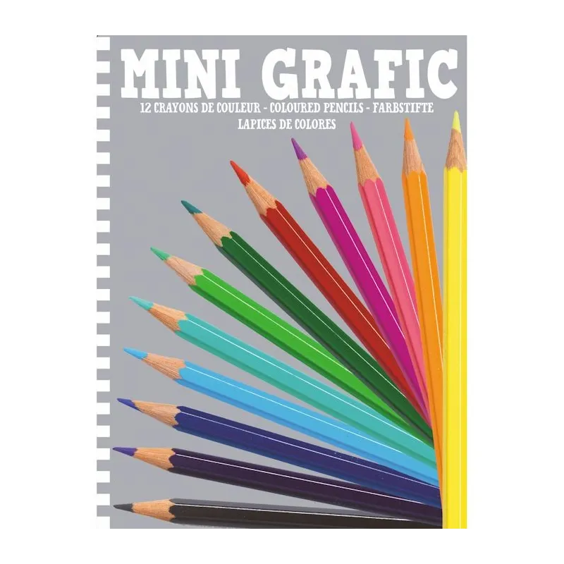 12 mini crayons de couleur DJECO 5395