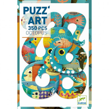 Puzzle Puzz'Art Octopus 350 pcs DJECO 7651