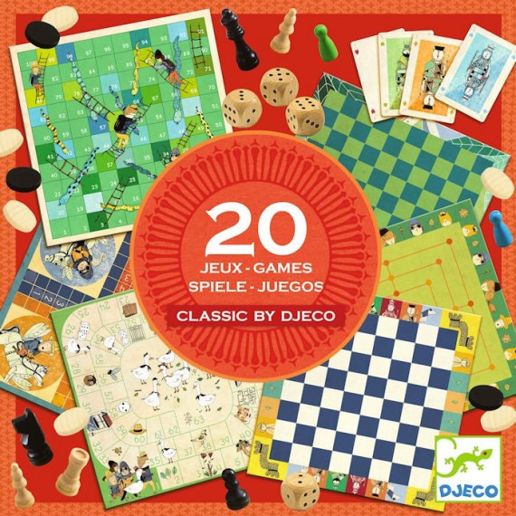 Classic Box, boîte de jeux DJECO 5219