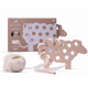 Mouton Woody 'écru' Les Jouets Libres