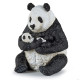 Panda assis et son bébé PAPO 50196