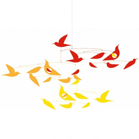 Mobile Des oiseaux en harmonie DJECO 4370 Collection Katsumi Komagata Mobile Des oiseaux en harmonie DJECO 4370 Collection Katsumi Komagata