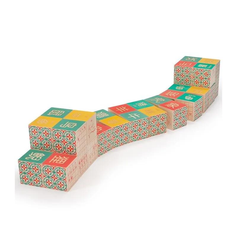 Cubes alphabet chinois Uncle Goose