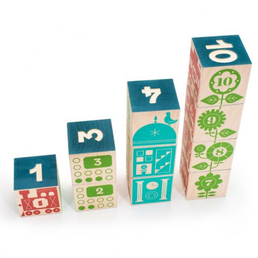 Cubes Empiler et Compter Uncle Goose