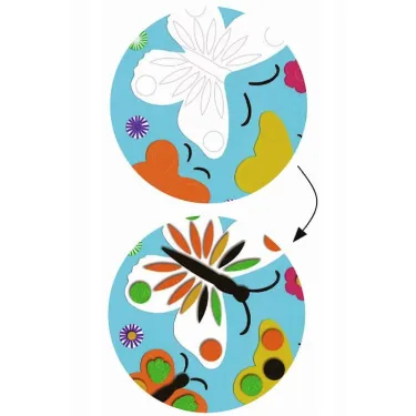 Tableaux de feutrine 'Douce nature' DJECO 9864