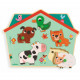 Puzzle sonore en bois 'Ouaf woof' DJECO 1707