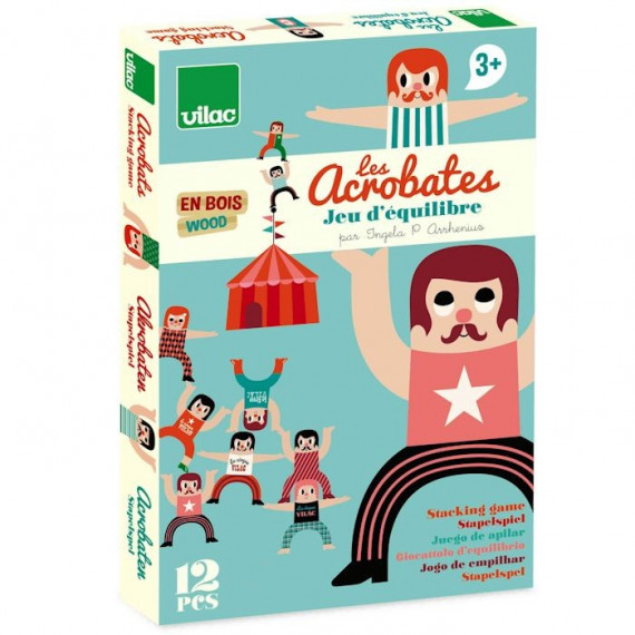 Les acrobates, Jeu d'équilibre Vilac 7710