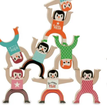 Les acrobates, Jeu d'équilibre Vilac 7710