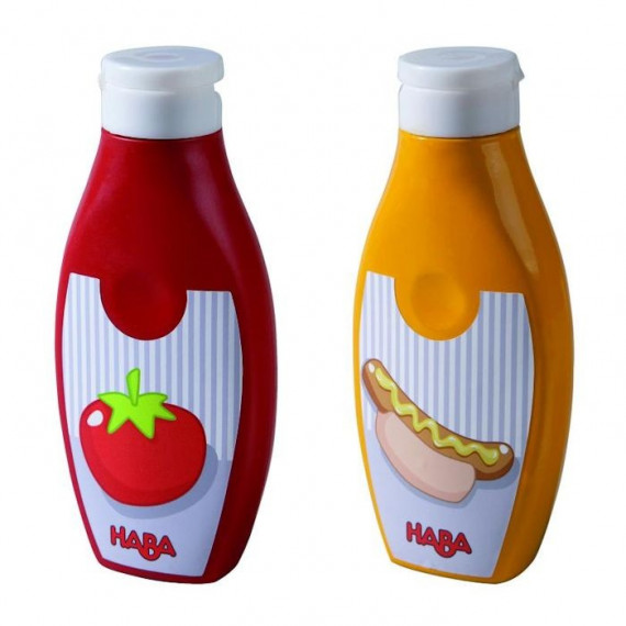 Flacons de ketchup et de moutarde HABA 301031