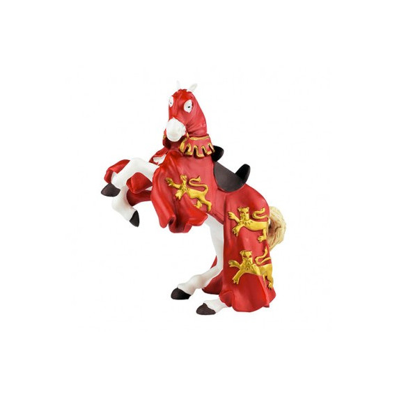 Cheval du Roi Richard rouge, figurine PAPO 39340