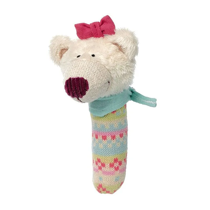 Hochet "pouet pouet" ours Hilde Gilde SIGIKID 41423