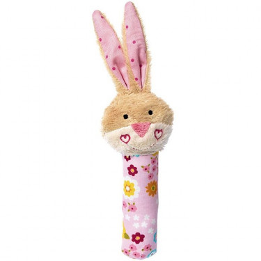 Hochet "pouet pouet" lapin Bungee Bunny SIGIKID 41406