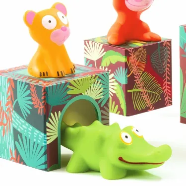Maxi Topanijungle, jeu de cubes DJECO 9101