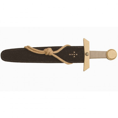 Epée Excalibur de luxe avec fourreau, jouet en bois VAH 924