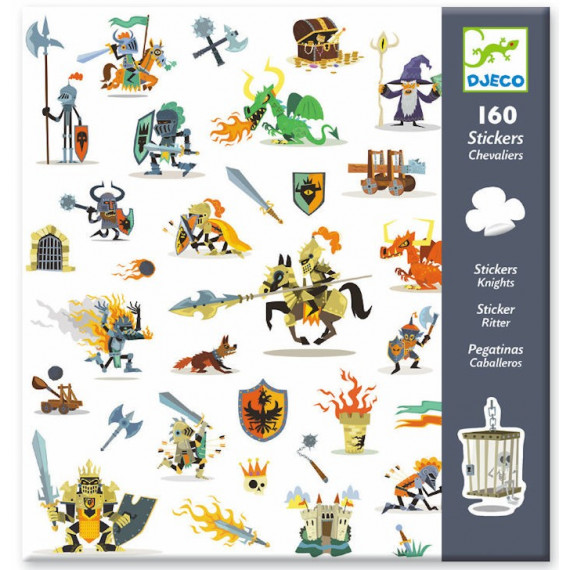 Stickers Chevaliers Djeco 8886