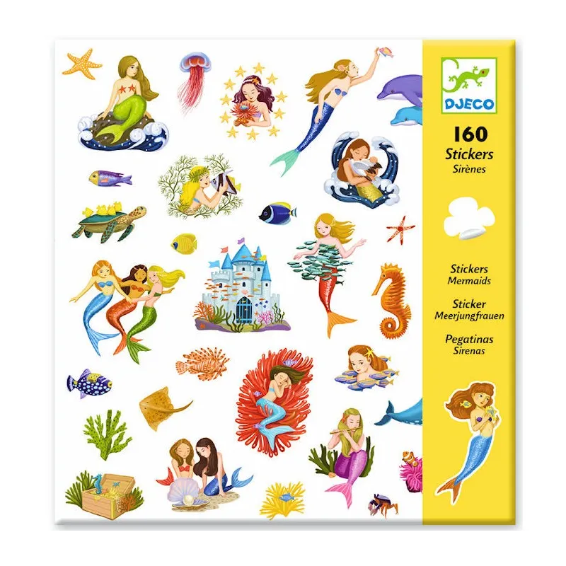 Stickers Sirènes Djeco 8885