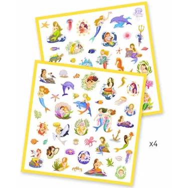 Stickers Sirènes Djeco 8885