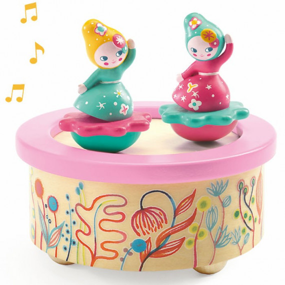 Boîte à musique magnétique "Flower Melody" DJECO 6051