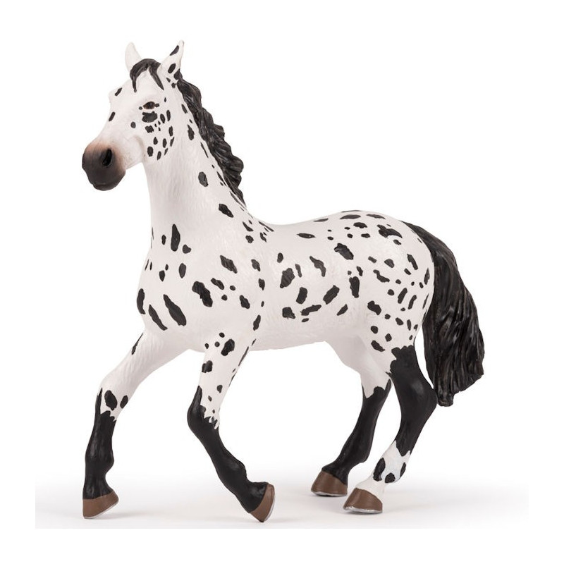 Grand cheval appaloosa, figurine géante PAPO 50199