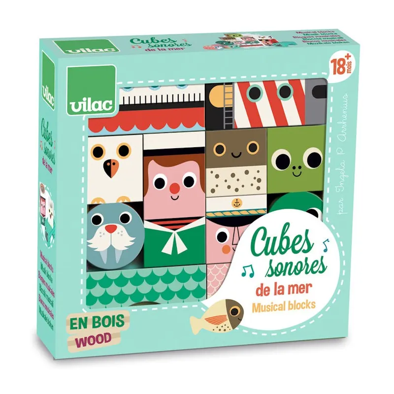 Cubes sonores de la Mer, VILAC 7718