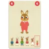 Familou, jeu de 7 familles coopératif DJECO 5103
