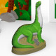 Mako Moulages Le monde des dinosaures, coffret 6 moules 39018