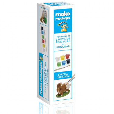 Mako Moulages Mes licornes coffret 5 moules 39099