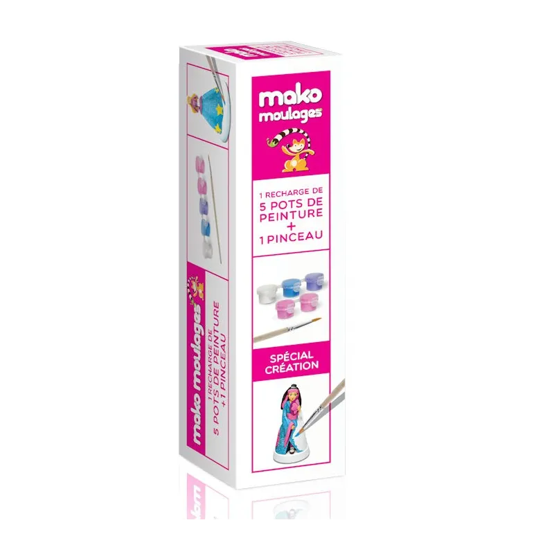 Mako Moulages Recharge de peinture 'girly' 39026
