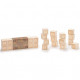 Cubes 'chiffres' en bois naturel Uncle Goose 