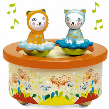 Boîte à musique magnétique "Twins Melody" DJECO 6055