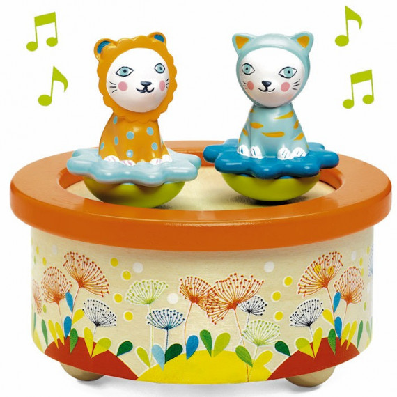 Boîte à musique magnétique "Twins Melody" DJECO 6055