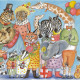 Puzzle King's Party 100 pcs DJECO 7639
