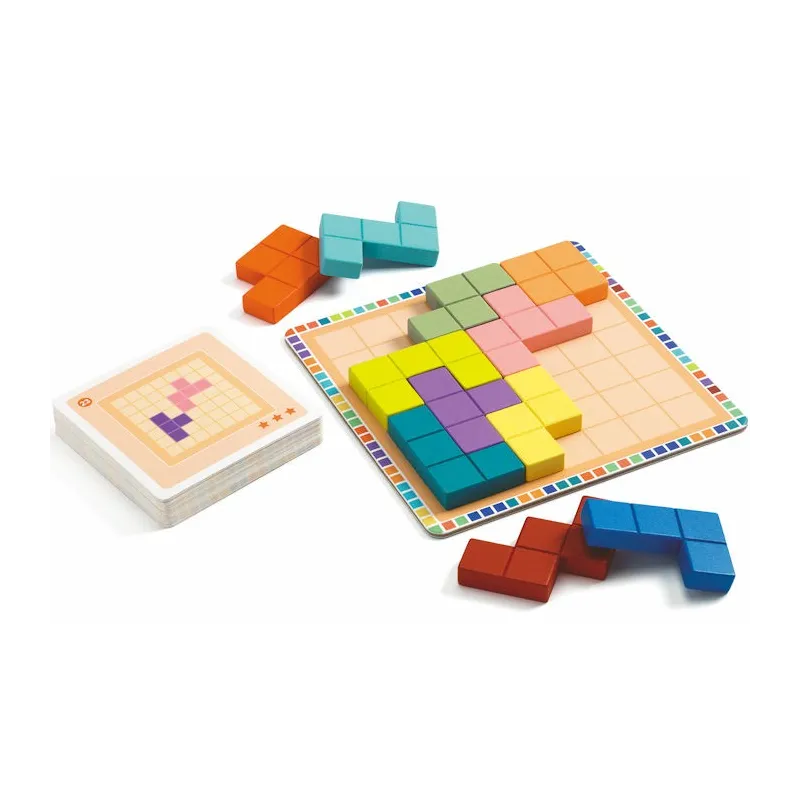 Polyssimo, jeu de patience DJECO 8451