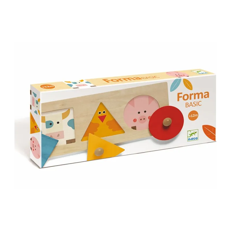 Jeu d'encastrement en bois 'FormaBasic' DJECO 6200