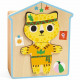 Dressup-mix, 6 puzzles 3 pièces DJECO 1678