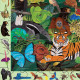 Puzzle 'Cherche & Trouve' Forêt Tropicale 64 pcs Mudpuppy