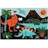 Puzzle qui Brille dans le Noir 'Dinosaures' 100 pcs Mudpuppy