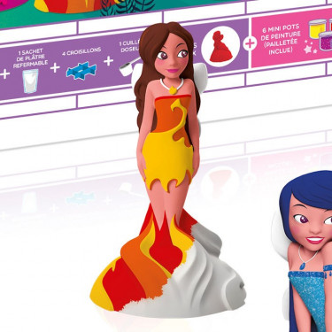 Mako Moulages 'Mes fées', coffret 5 moules 39024