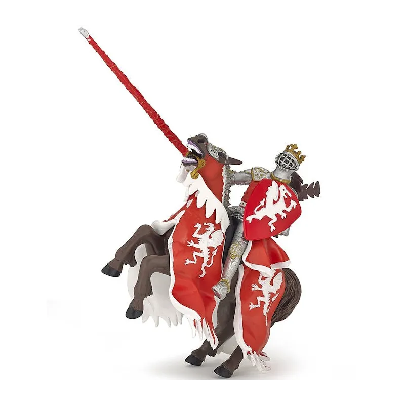 Roi au dragon rouge, figurine PAPO 39386