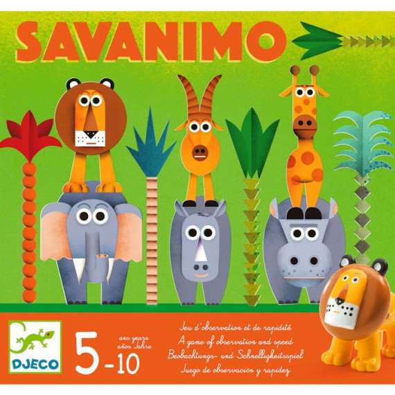 Savanimo, jeu d'observation et de rapidité DJECO 8403