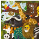 Puzzle 36 pcs 'Les amis de la jungle' CROCODILE CREEK