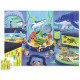 Puzzle Une journée au musée 'Aquarium' 48 pcs CROCODILE CREEK