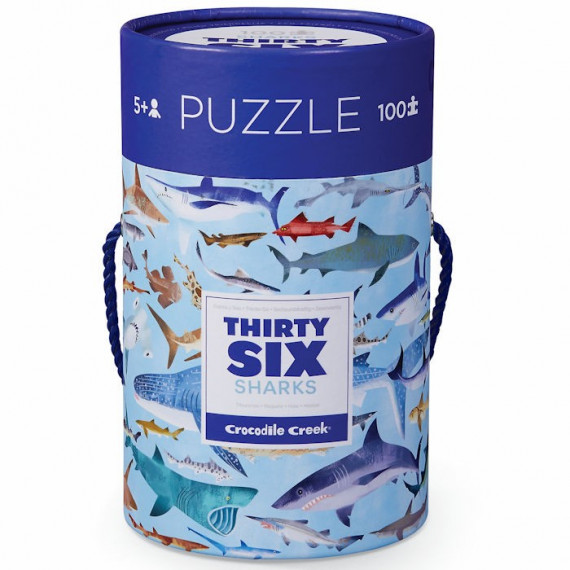 Puzzle '36 requins' 100 pcs CROCODILE CREEK