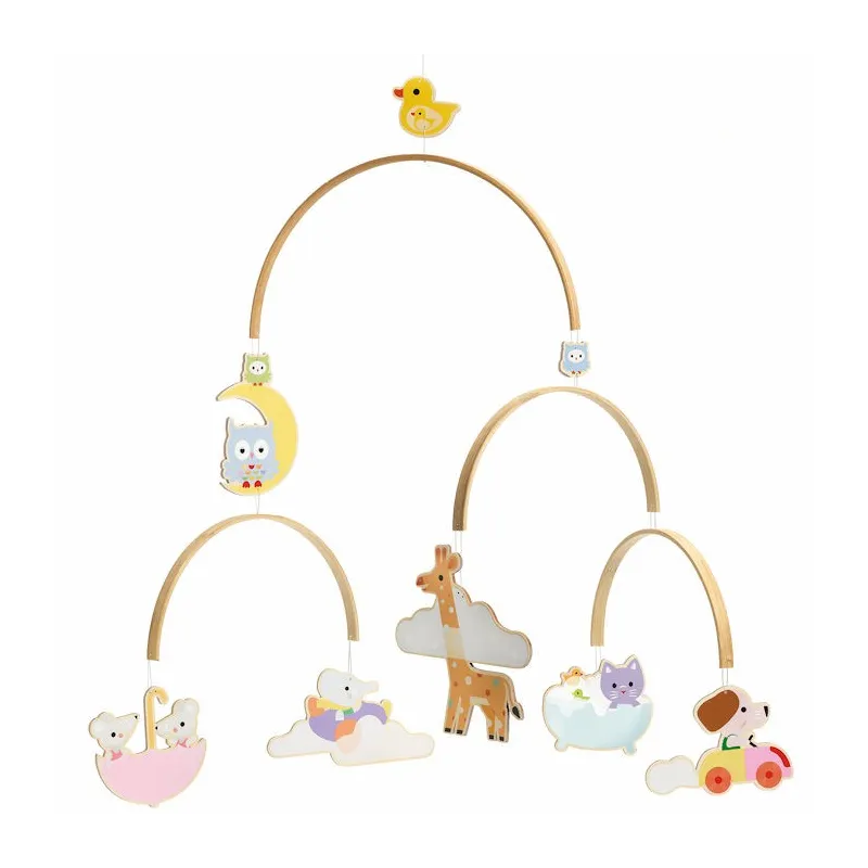 Mobile en bois 'Bébés animaux' DJECO 4388