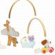 Mobile en bois 'Bébés animaux' DJECO 4388