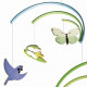 Mobile en bois 'Printemps' DJECO 4387