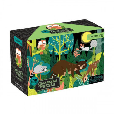 Puzzle Djeco - La forêt enchantée - 100 pcs - Puzzle pour enfant