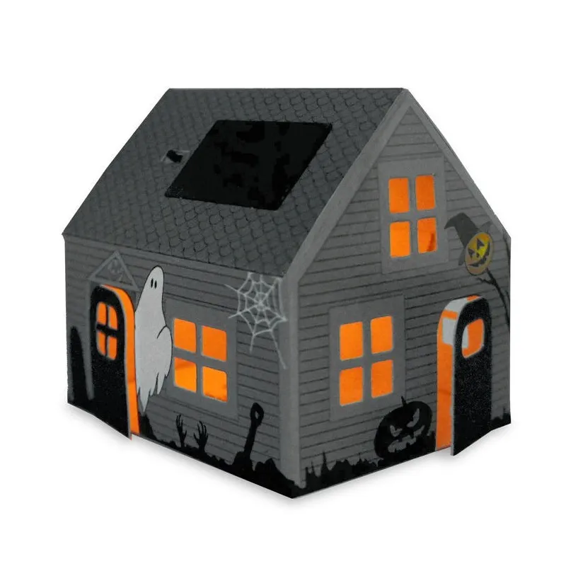 Casagami Maison hantée, veilleuse solaire