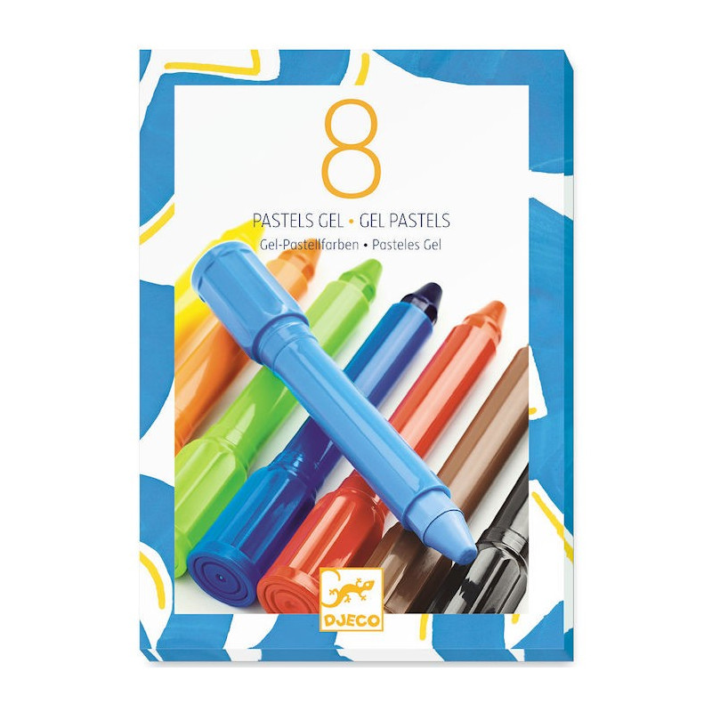 12 crayons aquarellables classique - loisirs créatifs - Djeco 