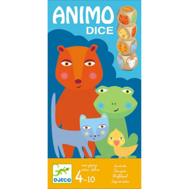Animo Dice, jeu de dés DJECO 8475